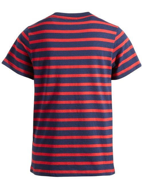 Epic Threads Little Boys Stripe-Print T-Shirt, Created for Macy's
