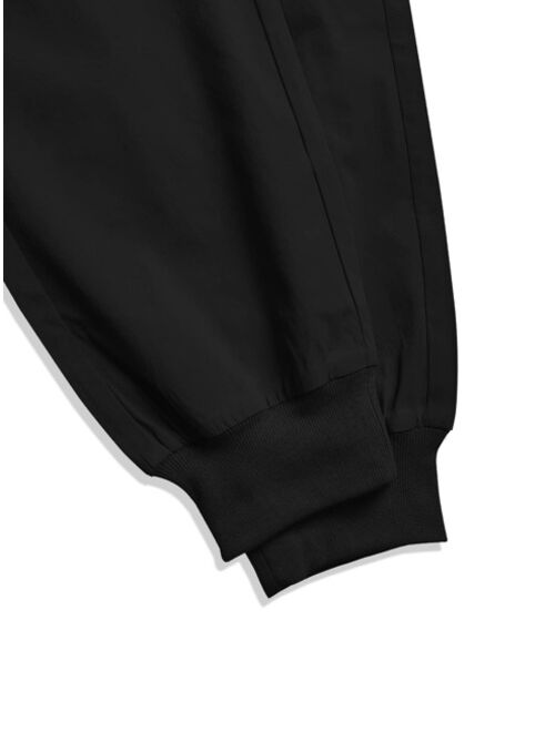Shein Men Drawstring Waist Cargo Pants