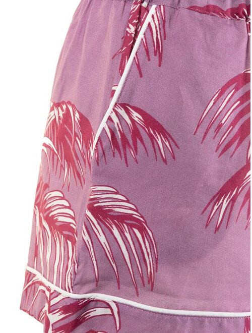 Desmond & Dempsey tree-print pyjama set