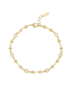 Simplicity Cubic Zirconia Chain Anklet