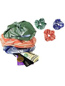 Faramoana Big Scrunchies - Zipper Scrunchie - Secret Compartment Items - Jumbo Scrunchies - Hidden Compartments - Large Scrunchies - Oversized Scrunchie - Scrunchies with