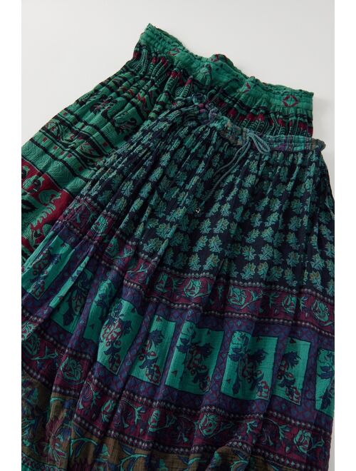 Urban Renewal Remade Overdyed Gauze Maxi Skirt