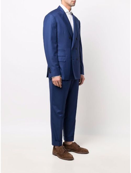 Brunello Cucinelli two-piece tailored double-breasted suit