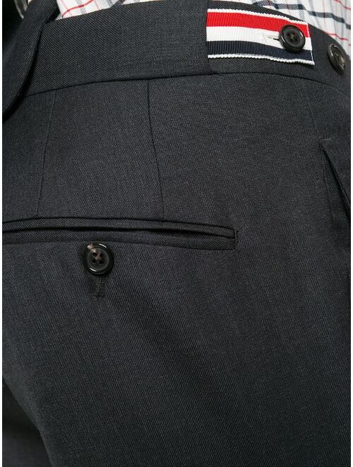 Thom Browne Super 120s Twill Suit With Tie