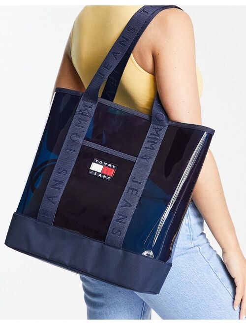 Tommy Hilfiger Tommy Jeans heritage summer tote in navy