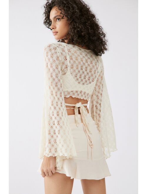 Urban Outfitters UO Nomi Strappy Mini Skirt