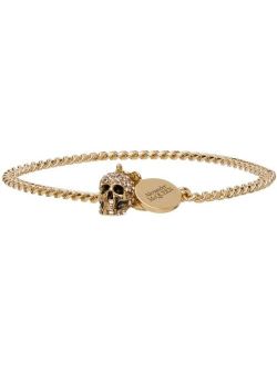 Gold Skull Bracelet