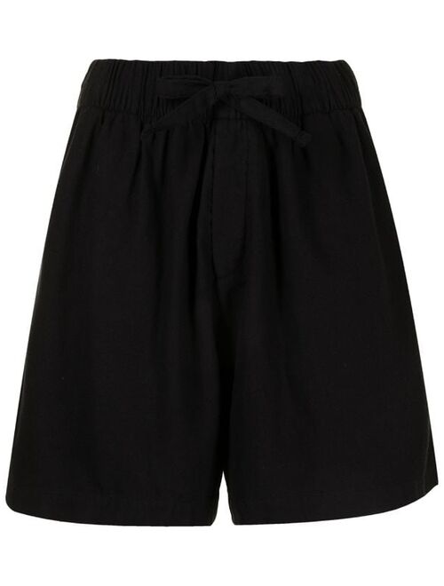 TEKLA drawstring-waist shorts