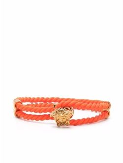 Medusa charm rope bracelet