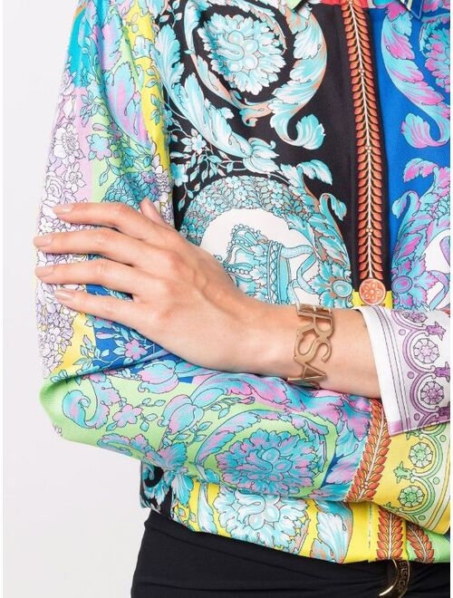 Versace logo cuff bracelet