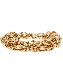 WANDERING Gold Twisted Chain Bracelet