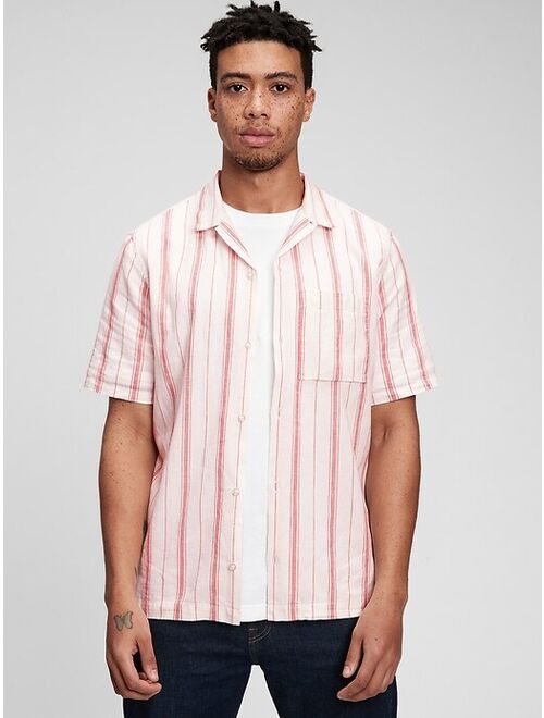 Gap Vacay Shirt in Linen-Cotton