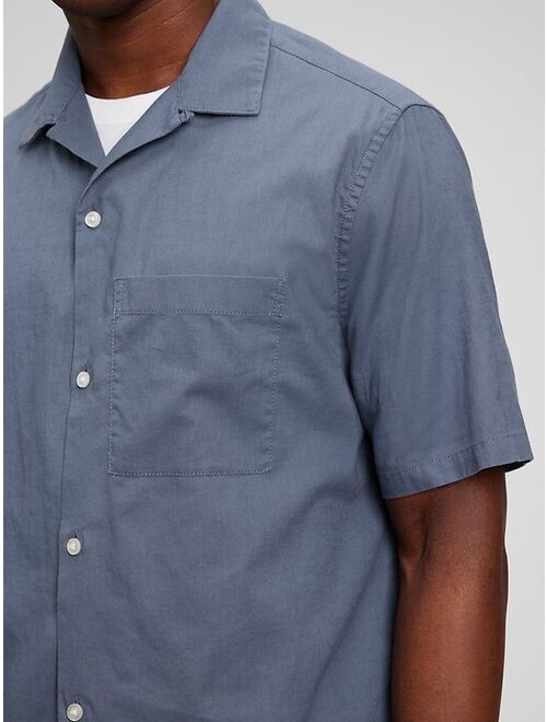 Gap Linen-Cotton Vacay Shirt