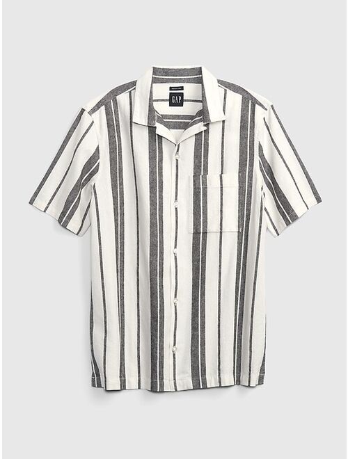 Gap Linen-Cotton Vacay Shirt