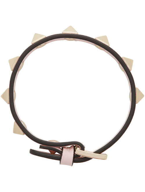 VALENTINO GARAVANI Pink Rockstud Bracelet
