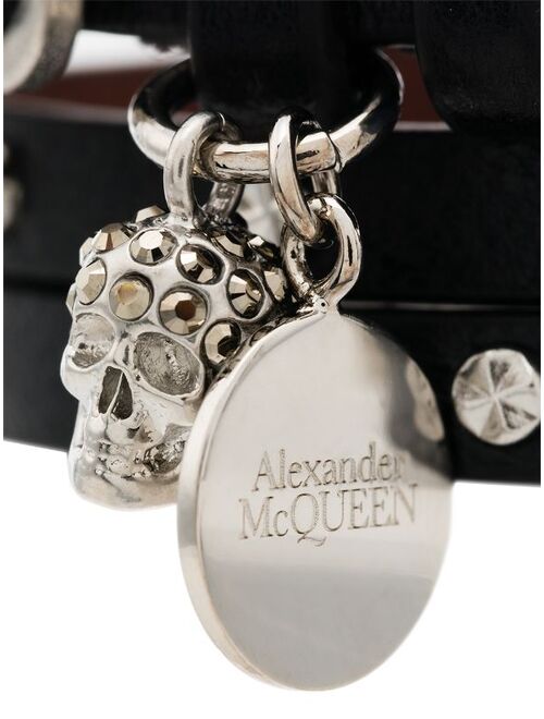 Alexander McQueen wraparound studded bracelet