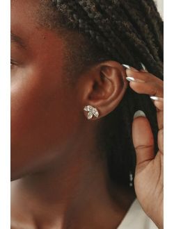 What We Needed Gold Rhinestone Earrings