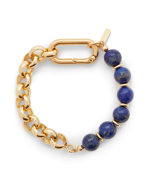 eliou éliou Hudson lapis lazuli chain bracelet