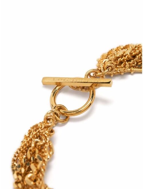 Yves Saint Laurent Saint Laurent multi-chain bracelet