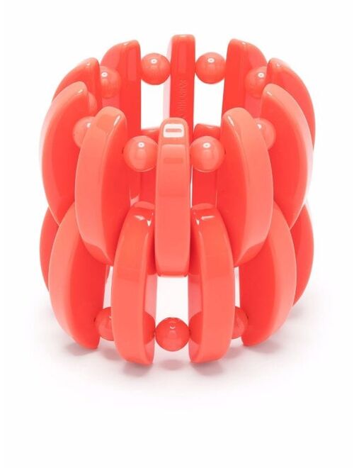 Emporio Armani elasticated resin bracelet
