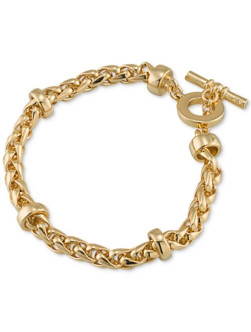 Polo Ralph Lauren LAUREN RALPH LAUREN Gold-Tone Heavy Chain Toggle Bracelet