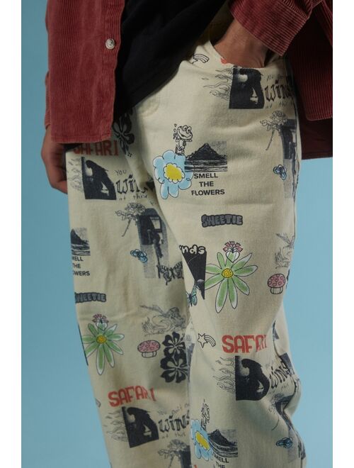 Urban outfitters M/SF/T UO Exclusive Heavenly People Painter Pant