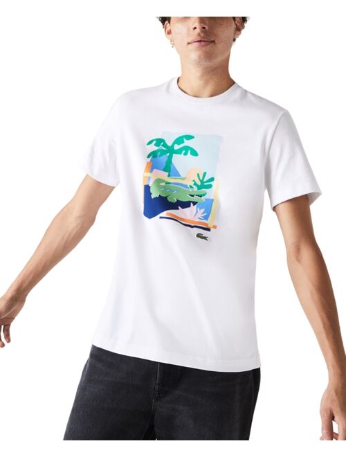 Lacoste Men's Graphic-Print Shirt