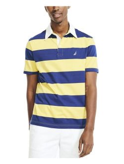 Men's Classic Fit Striped Polo Shirt