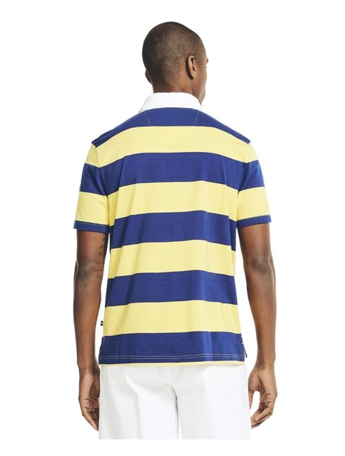 Nautica Men's Classic Fit Striped Polo Shirt
