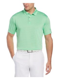PGA TOUR Men's Feeder Stripe Performance Golf Polo Shirt