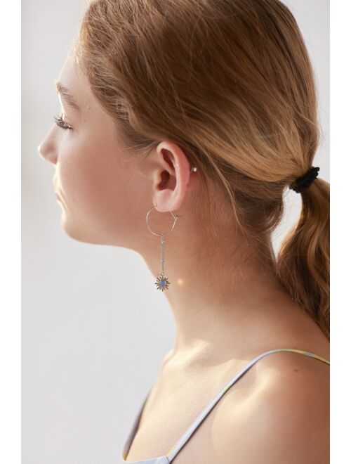 Urban Outfitters Mismatch Icon Charm Hoop Earring Set