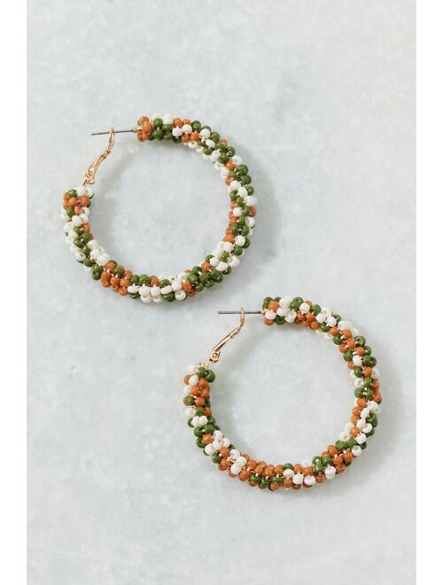 Urban Outfitters Seed Bead Hoop Earring
