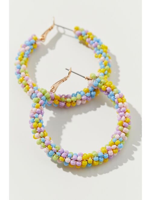 Urban Outfitters Seed Bead Hoop Earring