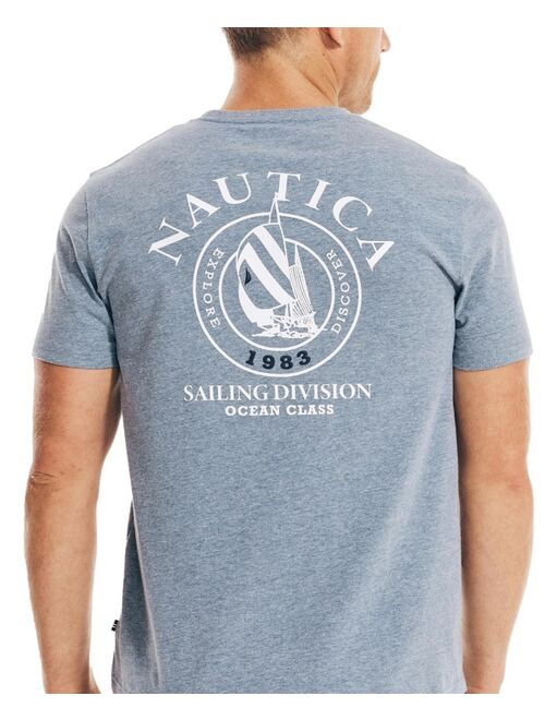 Nautica Men's Sustainably Crafted Sailing Division Graphic T-shirt