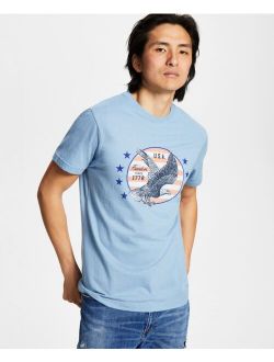 Men's Liberty Bird Print T-Shirt, Created for Macy's