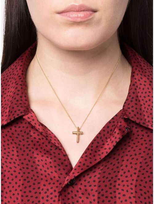 Yves Saint Laurent Saint Laurent cross pendant necklace