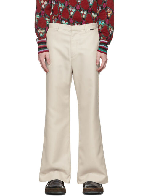 Acne Studios Tan Casual Trousers