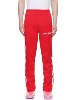 Red Classic Track Pants
