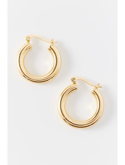 Urban Outfitters 18K Gold-Plated Medium Hoop Earring