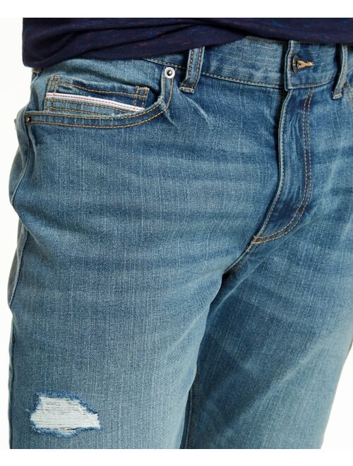 Buy SUN + STONE Men's Straight-Fit Knickerbocker Jeans, Created for ...