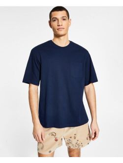 Men's Oversized Pocket T-Shirt, Created for Macy's