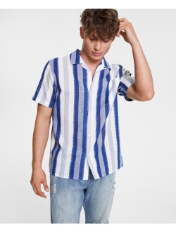 Men's Lennox Striped Shirt, Created for Macy's