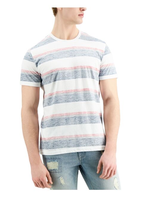 SUN + STONE Men's Multi-Striped T-Shirt, Created for Macy's