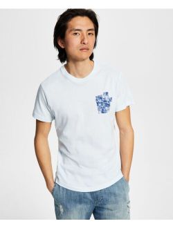 Men's Overdyed Flag Print T-Shirt, Created for Macy's