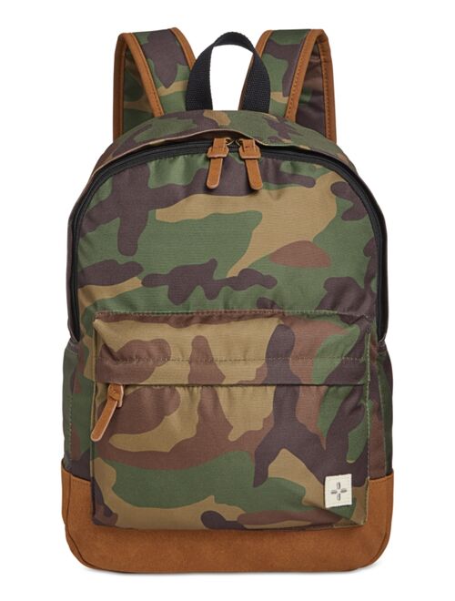 SUN + STONE Riley Camo Backpack, Created for Macy's