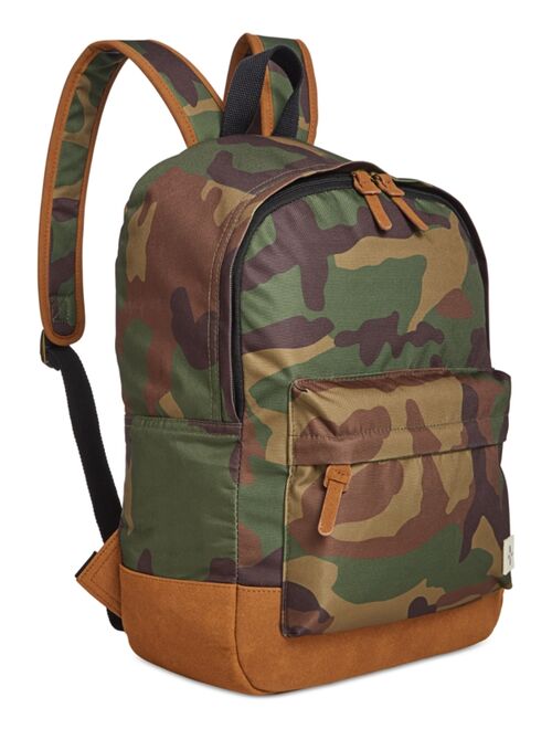 SUN + STONE Riley Camo Backpack, Created for Macy's