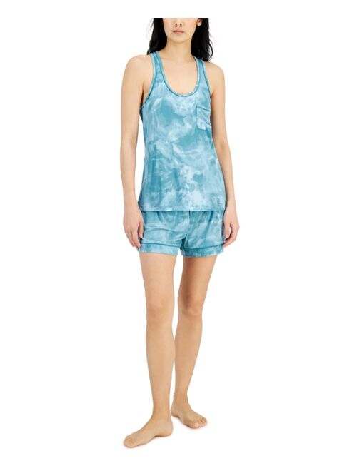 Alfani Women's Tank Top & Shorts Pajama Set, Created for Macy's