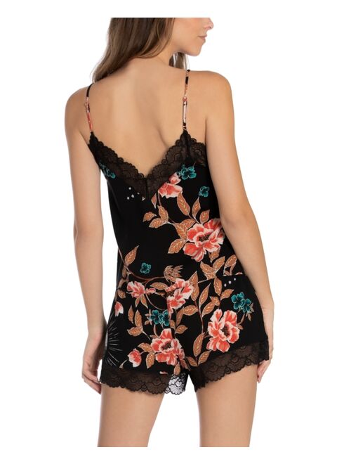 Midnight Bakery Women's Astrid Floral Cami-Tap Set