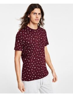 Men's Bandanaprint Toss T-Shirt, Created for Macy's