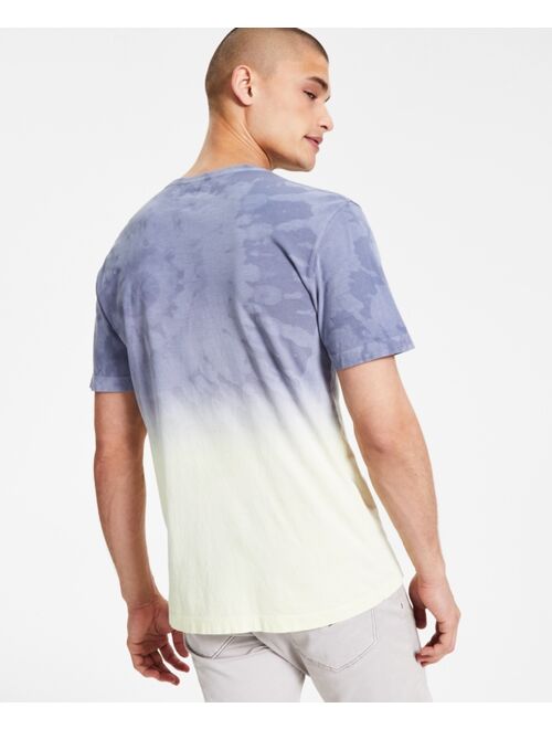 Karl Lagerfeld Paris Men's Tie-Dye Graphic-Print T-Shirt